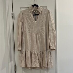 Tuckernuck Cream Long Sleeve Dress